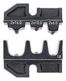 KNIPEX 97 49 18 Crimping die for twin wire ferrules 