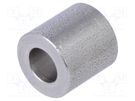 Spacer sleeve; 10mm; cylindrical; stainless steel; Out.diam: 10mm DREMEC