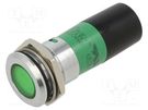 Indicator: LED; green; 230VAC; Ø22mm; 100mcd CML INNOVATIVE TECHNOLOGIES