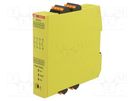 Module: safety relay; SENTRY; 24VDC; for DIN rail mounting; IP20 ABB