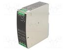 Power supply: switched-mode; for DIN rail; 120W; 24VDC; 5A; 91% AIMTEC