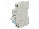 Module: toggle switch; Poles: 1; 230VAC; 16A; IP20; Stabl.pos: 2 HAGER