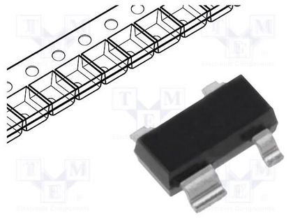Diode: TVS array; Ubr: 11V; unidirectional; SOT23-4; Ch: 2 TEXAS INSTRUMENTS TPD2E001DZDR