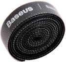 Convient Velcro strap for cords, black 1m BASEUS