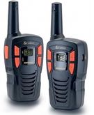 AM245 Cobra license-free walkie talkies, 2 pcs. with rechargeable batteries