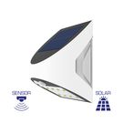 Floodlight with solar panel and motion sensor, 3W, white, IP54, 240lm