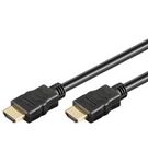 Kabelis HDMI-HDMI 19pol spraudnis 1.5m melns (HDMI 1.4)