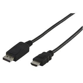 Kabelis DP (DisplayPort) 20pin -> HDMI 19pin 3m