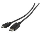 Kabelis DP (DisplayPort) 20pin -> HDMI 19pin 1.8m