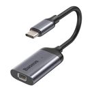 Адаптер USB C штекер - Мини DP-порт (мини-Display Port) серый,  BASEUS