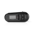 Car FM Transmitter | Gooseneck | Hands free calling | 0.4 " | LCD Screen | Bluetooth® | 5.0 V DC / 0.5 A | Google Assistant / Siri | Black
