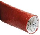 FIREPROOF SLEEVING RED 35MM 1M