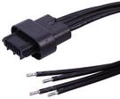 WTB CABLE, 4P SQUBA RCPT-FREE END, 5.9"