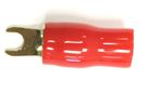 Kontaktdakša M6 22mm² kabelim sarkana