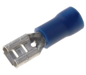 Ligzda 4.8mm neizolēta zils 1.5-2.5mm  (ST-164) RoHS CO/ST-164