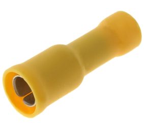 Izolēta ligzda 5.0mm dzeltens 2.5-6.5mm  (ST-241) RoHS CO/ST-241