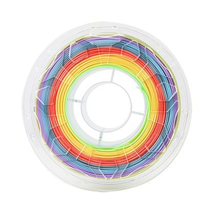 3D drukas materiāls PLA daudzkrāsains (rainbow) 1.75mm 1kg CREALITY CR-PLA/Rainbow-175-1