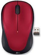 OPTICAL MOUSE, STANDARD, BLK/RED