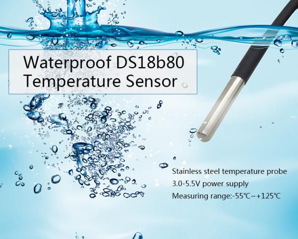 Mitrumizturīgs temperatūras sensors - DS18B20, Sonoff SONOFF-DS18B20 6920075794882