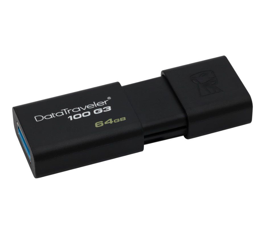 Atmiņas karte 64GB USB 3.1 DataTraveler 100 G3
