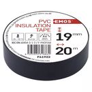 Elektroizolācijas lente PVC 0.13x19mm (20m), Melna