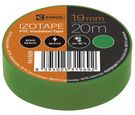 Insulating Tape PVC 19mm/20m green, EMOS