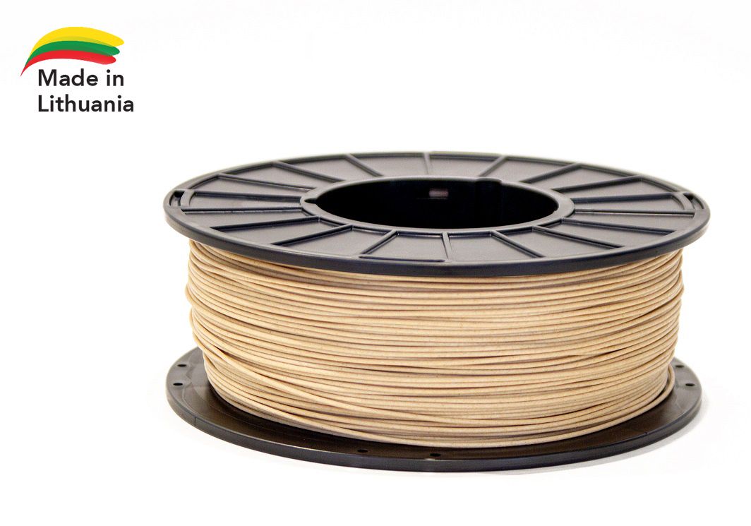 3D drukas materiāls "FIBER wood" 1.75mm 1kg FILALAB FIBwood-175-1-FIL 4779051440122