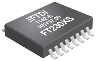 I/F, USB2.0 FS TO BASIC UART, 16SSOP FT230XS-R