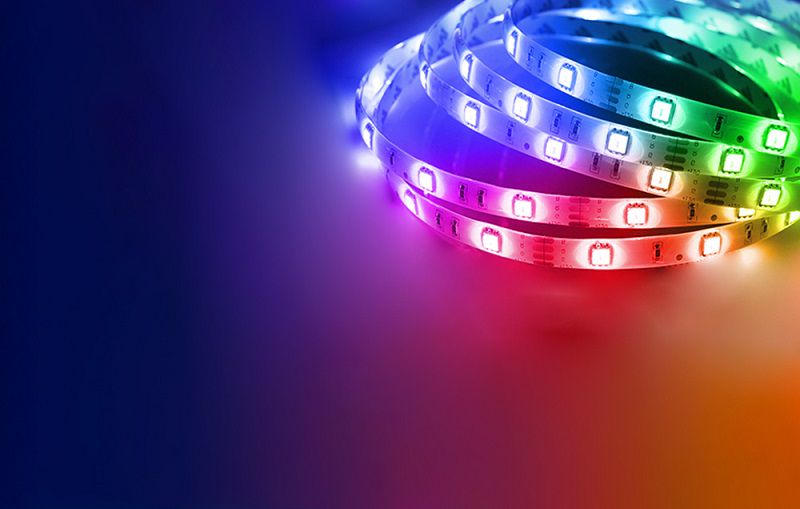 LED lentes komplekts ar Wi-Fi kontrolieri un barošanas bloku, RGB, 10m, 24W, TUYA / Smart Life, Gosund GOSUND-SL3 6972391281686