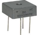 Bridge rectifier 1000V 25A MB-25W Leads:wire 0,9mm