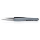 Precision Tweezer with rubber handles 92 21 14 ESD Knipex