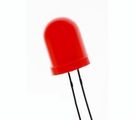 Gaismas diode Ø8mm sarkana matēta 40-150mcd 60°