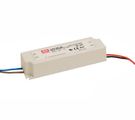 Single output LED power supply 24V 1.5A, wires 110mm, Mean Well