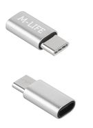 Adapter USB C plug - micro USB B jack