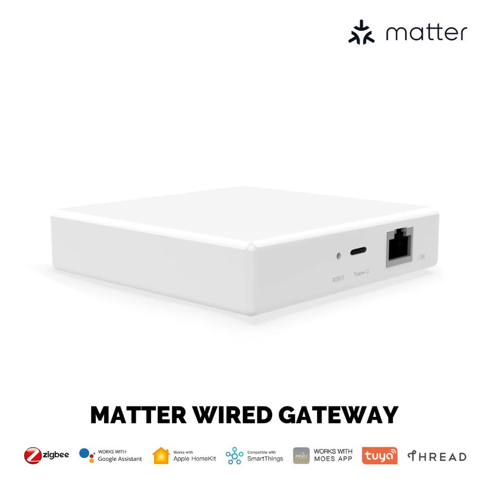 MOES Tuya Zigbee Matter Thread Gateway