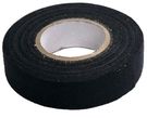 PET Cloth Wire Harness Tape Kemot NAR0184, 19mmx15m, black