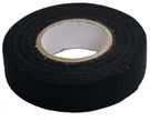 PET Cloth Wire Harness Tape Kemot NAR0185, 19mmx15m, black