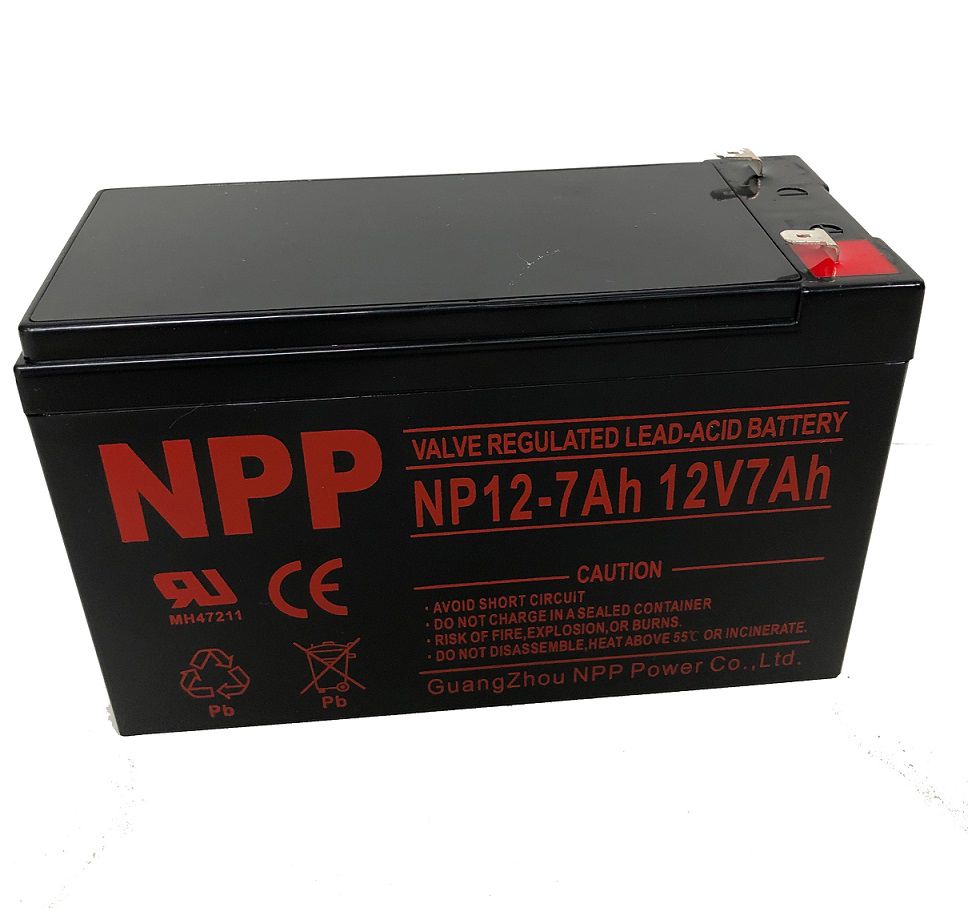 Akumulators 12 V 7 Ah T1(F1) Pb AGM NPP