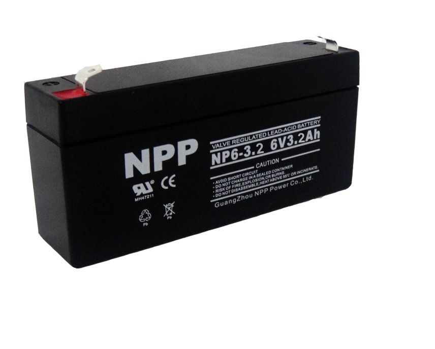Akumulators 6V 3.2Ah T1(F1) Pb AGM NPP