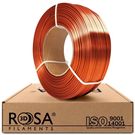 Filaments PLA zīda vara 1,75 mm 1kg uzpildes Rosa3D