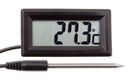 Panel meter;LCD digit 13mm;-50÷150°C;Probe l:45mm;25x52mm