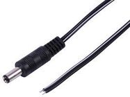 LEAD 2.5MM DC PLUG TO BARE END 2M
