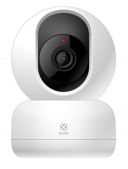Iekštelpu Full HD viedā PTZ 360° kamera, 1080P, 5V DC, divvirzienu audio, balta, WOOX R4040 8435350741617