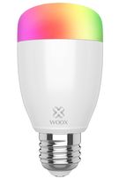 LED spuldze E27, 230V, 6W, 500lm, 2700K - 6500K, CCT, RGB, viedais Wi-Fi, vadāma ar lietotni, TUYA, WOOX