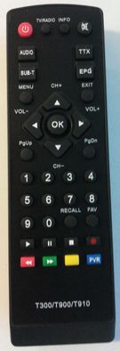Remote Control TV STAR T900, T910, T300 (FLEXBOX T310)