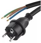 Power cord with rubber insulation 3x1.5 mm² 3m for power tools EMOS