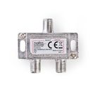 SAT/UHF/VHF Combiner 2 to 1, F-Connector