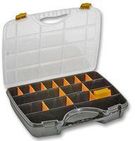 TOOL CASE, A47, 21 DIVIDERS, BLK/SIL