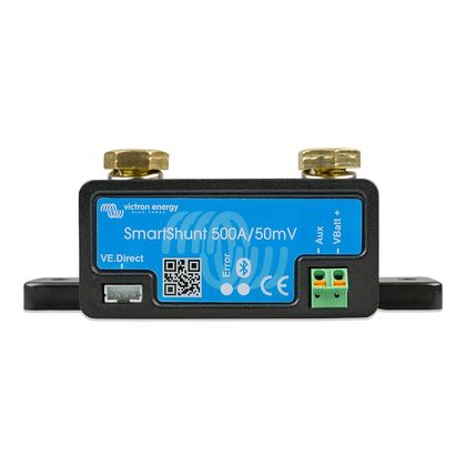 Jaudas pārvaldības sensors SmartShunt 500A/50mV SHU050150050 8719076044253
