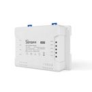 SMARTis Slēdzis 4CHR3, 4 kanālu, pārvaldāms caur aplikāciju, Wi-Fi, iespēja kontrolēt ar balsi, SONOFF